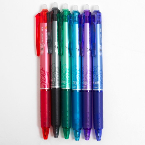 Pilot, Rollerball/Ballpoint, Art & School, Frixion, Ball, Clicker, Retractable, Extra-Fine, 82375